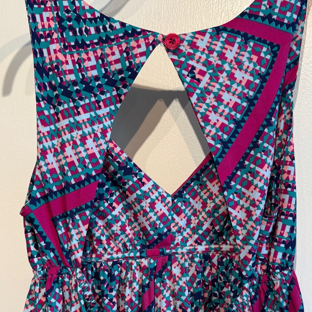 Fun Colorful Roxy Mini Dress - Picture 3 of 6